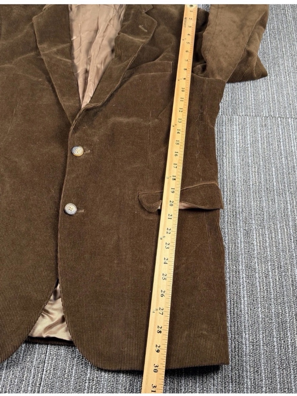 Brooks Brothers Brown Corduroy Sport Coat - Picture 5 of 7